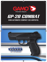 Gamo GP-20 COMBAT PISTOL Ohjekirja