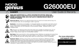 NOCO Genius G26000EU Käyttöohjeet