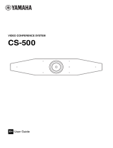 Yamaha CS-500 Käyttöohjeet