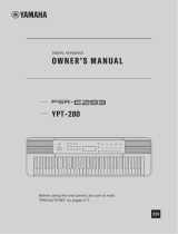 Yamaha PSR-E283 Omistajan opas