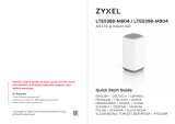 ZyXEL Communications ZYXEL LTE5388-M804 4G LTE-A RUTER Omistajan opas