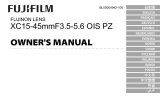 Fujifilm XC15-45mmF3.5-5.6 OIS PZ Ohjekirja