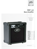 Peavey Musical Instrument Amplifier 126 Ohjekirja