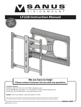 Sanus Systems LF228 Ohjekirja