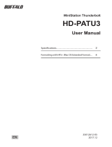 Buffalo HD-PA1.0TU3 Ohjekirja