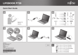 Fujitsu LifeBook P728 Ohjekirja