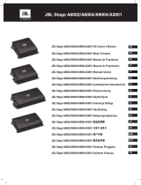 JBL A3001 Omistajan opas