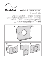 ResMed AirMini mount system Käyttöohjeet