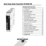 Mettler Toledo Transmitter M100/2H DR Käyttö ohjeet