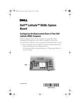 Dell Latitude D630 Käyttöohjeet