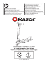 Razor Power Core E90 Electric Scooter Ohjekirja