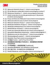 3M Molecular Detection Assay 2 - Listeria monocytogenes MDA2LMO96, 96 tests, 1 ea Käyttö ohjeet