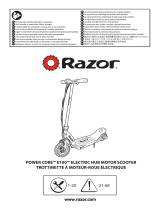 Razor Power Core E100S - Red Omistajan opas