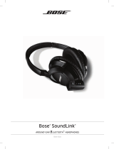 Bose soundlink around ear bluetooth headphones Omistajan opas