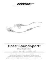 Bose SoundSport in-ear - iOS Omistajan opas