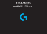 Logitech FITS Ear Tips Käyttöohjeet