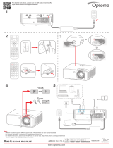 Optoma UHZ66 Omistajan opas