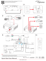 Optoma UHD30 Ohjekirja