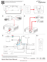 Optoma UHD35 Ohjekirja